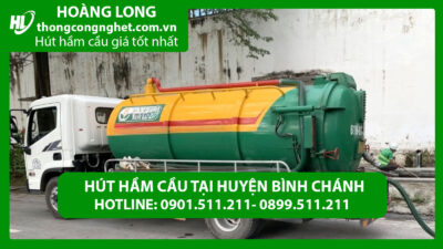 hút hầm cầu tại Bình Chánh
