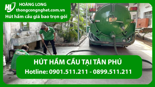 hút hầm cầu tại tân phú