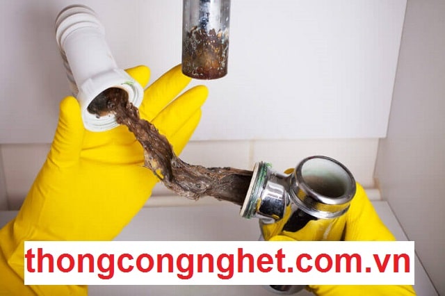 Nguyên nhân gây nghẹt cống thường gặp