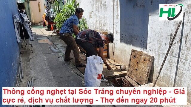 thông cống nghẹt sóc trăng