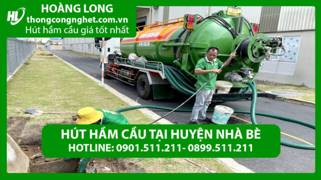 hút hầm cầu nhà bè