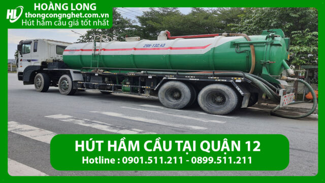 hút hầm cầu tại quận 12