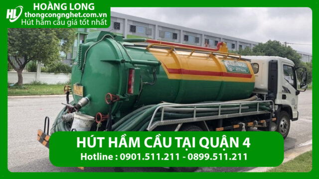 hút hầm cầu tại quận 4
