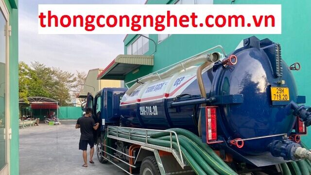 hút bể phốt tại nam định