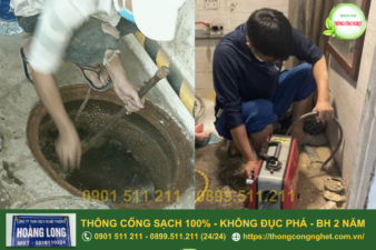 Hoàng Long - công ty thông cống nghẹt tại Quận 2 TPHCM uy tín