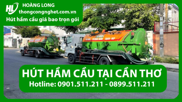 hút hầm cầu tại cần thơ