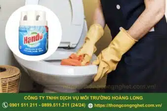 cách khử mùi hôi toilet
