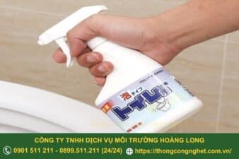 cách khử mùi hôi toilet