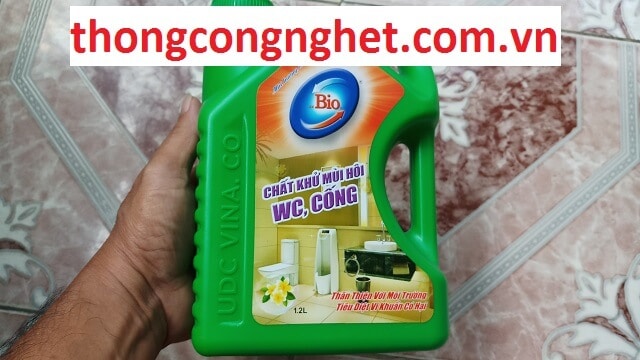 hóa chất khử mùi hôi cống bios