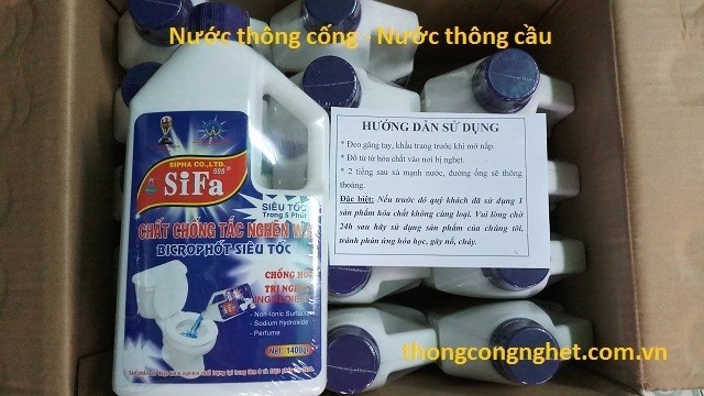 nước thông cống nước thông cầu