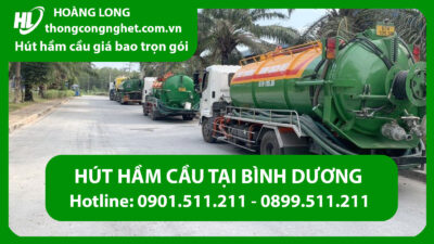 hút hầm cầu Bình Dương giá rẻ
