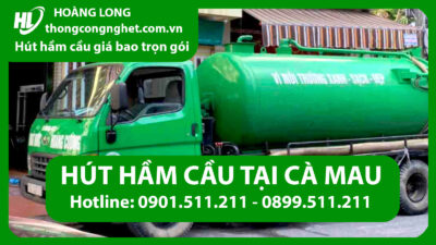 hút hầm cầu tại cà mau
