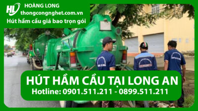 hút hầm cầu tại long an
