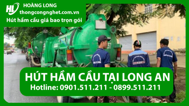 hút hầm cầu tại long an