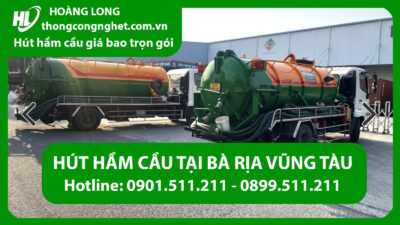 hút hầm cầu tại bà rịa vũng tàu