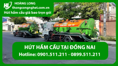 hút hầm cầu tại Đồng Nai