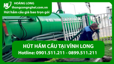 hút hầm cầu tại vĩnh long
