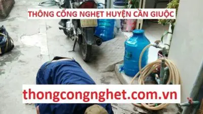 thông cống nghẹt huyện cần giuộc