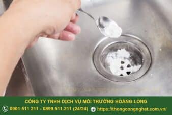thông tắc chậu rửa bát