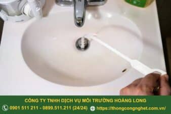 thông tắc chậu rửa bát