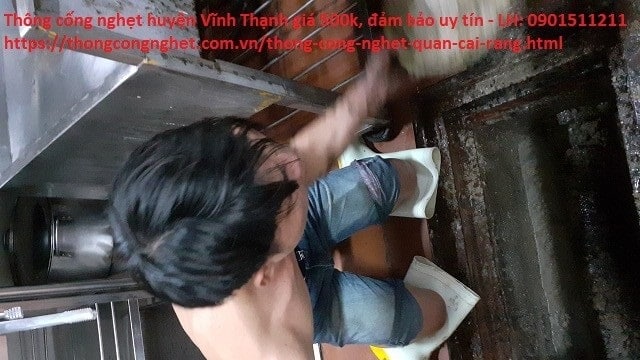 thông cống nghẹt tại quận cái răng