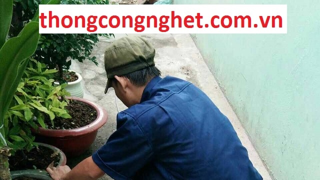 thông cống nghẹt huyện vĩnh thanh