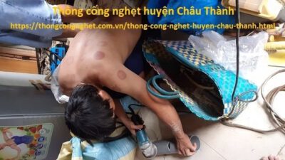 thông cống nghẹt huyện châu thành