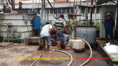 thông cống nghẹt huyện tân phước tiền giang