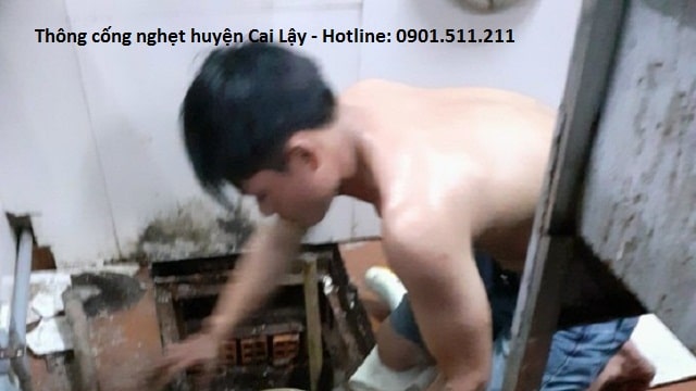 thông cống nghẹt huyện cai lậy