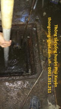 thông tắc cống huyện phú xuyên