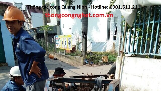 thông tắc cống quảng ninh