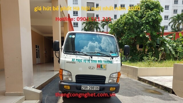 giá hút bể phốt hà nộ