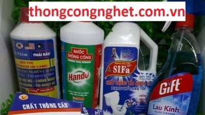 bột khử mùi hôi cống