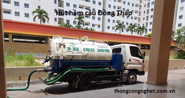 hút hầm cầu đồng tháp