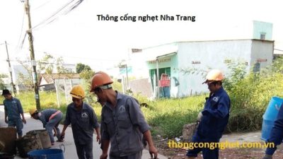 thông cống nghẹt nha trang