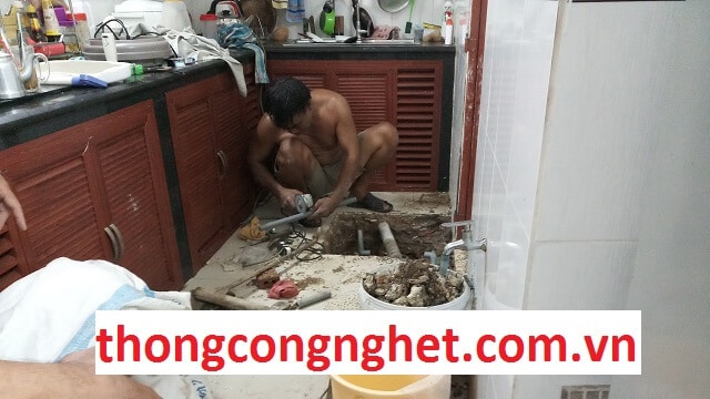 thông cống nghẹt huyện gò dầu