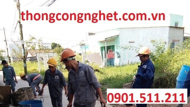 thông cống nghẹt huyện hòa thành