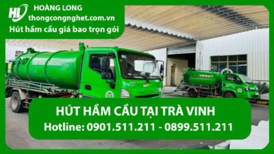 hút hầm cầu tại trà vinh