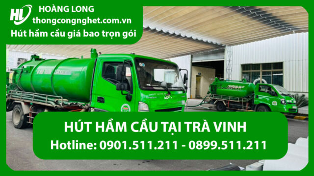 hút hầm cầu tại trà vinh