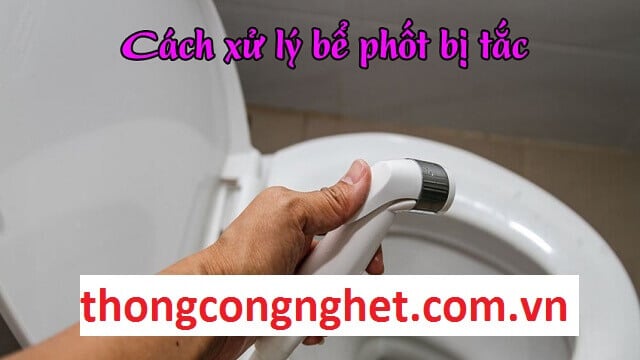 cách xử lý bể phốt bị tắc
