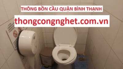 thông bồn cầu quận bình thạnh