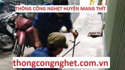 thông cống nghẹt huyện mang