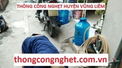 thông cống nghẹt huyện vũng liêm
