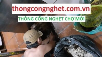 thông cống nghẹt huyện chợ mới