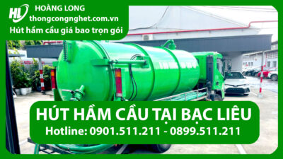 hút hầm cầu tại bạc liêu