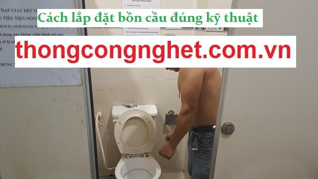 cách lắp đặt bồn cầu