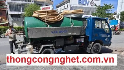 Công ty hút hầm cầu Thừa Thiên Huế giá rẻ 500k, đảm bảo vệ sinh