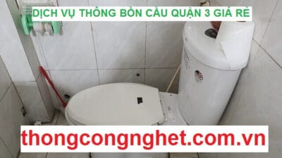 công ty thông tắc bồn cầu quận 3