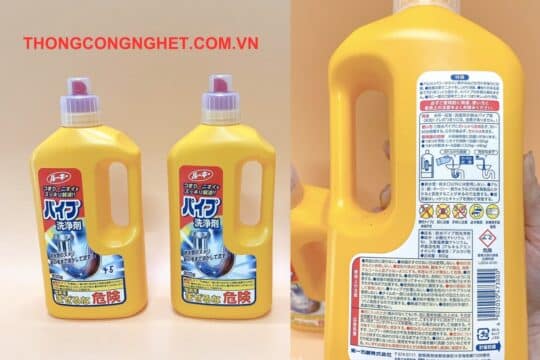 nước thông cống