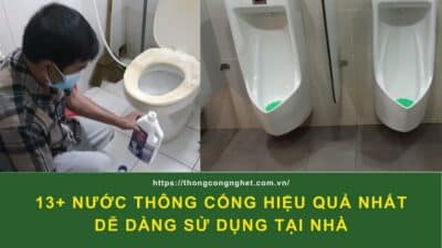 nước thông cống